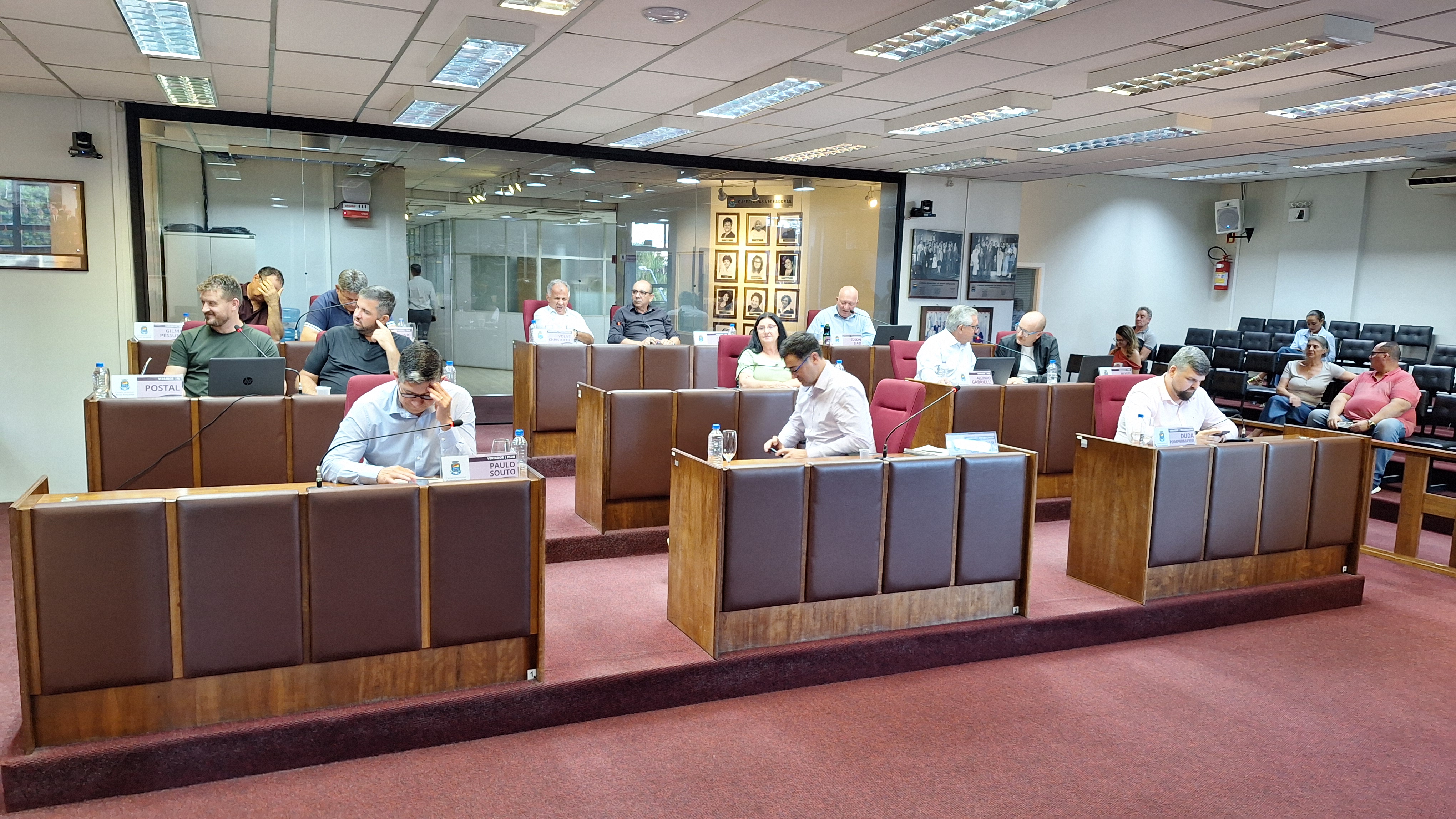 59ª Sessão Ordinária da Câmara de Vereadores de Bento Gonçalves aprova projetos e moções por unanimida